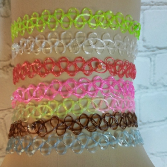 Jewelry - Choker Necklace Sale Jewlery Red Pink Multicolored